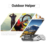 Stainless Steel Adjustable Folding Multi-Tool Wrench with Bits