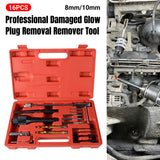 16PCS Damaged Glow Plug Removal Thread Repair Tool Set