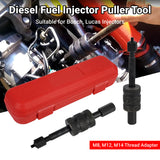 Diesel Injector Removal Tool Set with Sliding Hammer M8–M14
