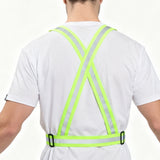 Reflective Shoulder Strap Safety Vest High Visibility for Warehouse Use