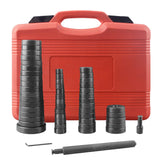 52-Piece Wheel Bearing Installation Tool Set for Automotive Hub Service