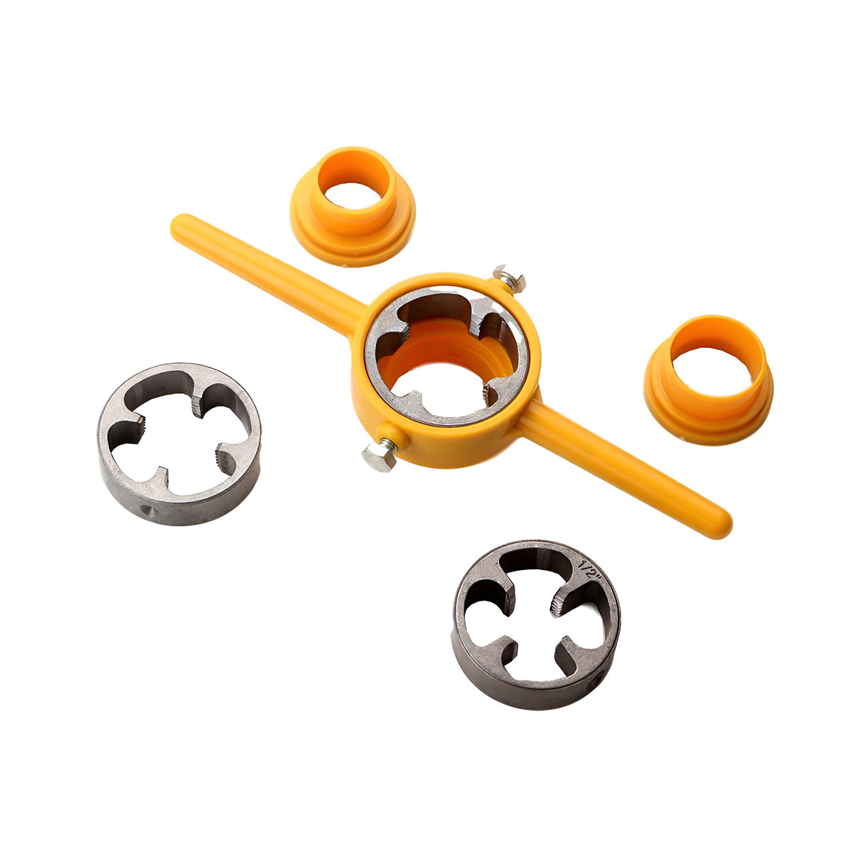 6PCS Plumbing Pipe Thread Die Set for Plastic Water Pipes