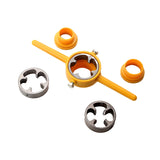 6PCS Plumbing Pipe Thread Die Set for Plastic Water Pipes