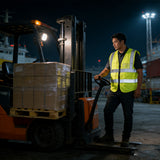 Reflective Safety Vest Breathable High Visibility for Construction Work