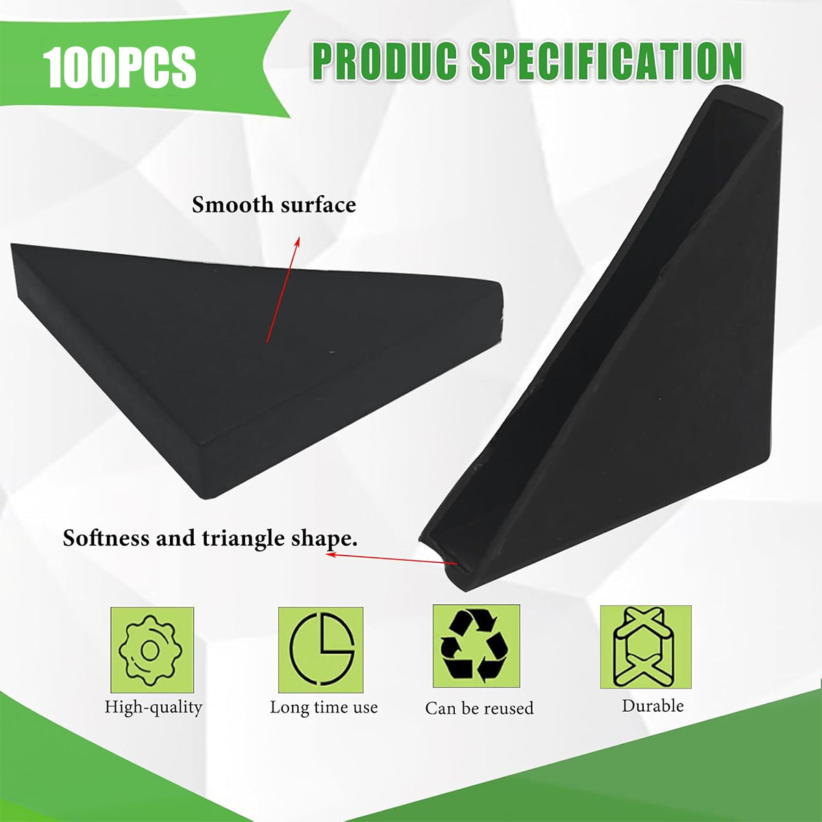 Window Corner Guard Glass Corner Protectors Bulk Pack Furniture Edge Guards | 4Warehouse