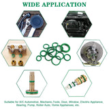 270PCS Automotive Green Rubber O-Ring Seal Repair Kit Set