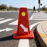 Traffic Divider Safety Cone Reflective Road Construction Warning Marker