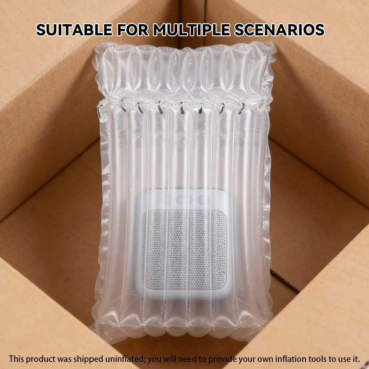 100PCS Clear Air Column Bag Shockproof Protective Packaging