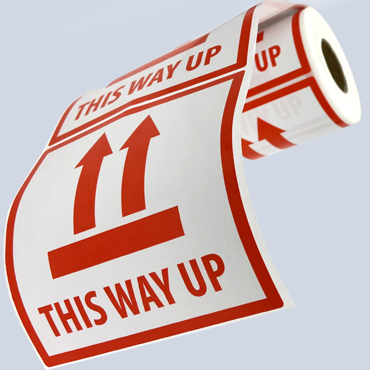 300PCS Anti-Tripping Warning Stickers 12×12cm Shipping Box This Way Up Labels