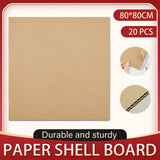20PCS Corrugated Cardboard Sheets Sturdy Packaging for Warehouse Shipping