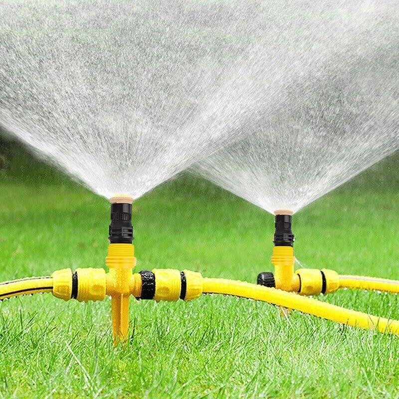 Auto Irrigation Lawn Sprinkler Adjustable 360-degree Rotation