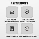 Multi-Functional Cleaning Trolley Cart with Wheels Storage Bag