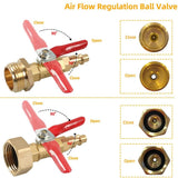 2PCS Antifreeze Winter Joint Tool Durable Brass Water Fittings