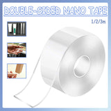 Double Sided Nano Tape Clear Traceless Invisible Gel Anti-Slip Adhesive
