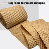 Kraft Bubble Cushion Paper Roll Shock Absorbing Packing Wrap