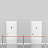 2M Retractable Isolation Barrier Belt Post Anti-Slip Waterproof