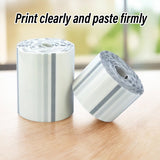 Transparent Waterproof Thermal Label Printer Paper Self Adhesive Roll
