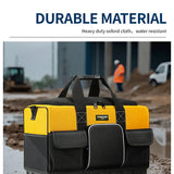 Large Capacity Tool Bag Portable Work Tool Organiser Oxford Fabric