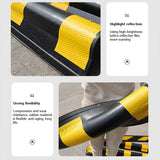 Product Title 2PCS Heavy-Duty Parking Lot Corner Protectors with Reflective Strips