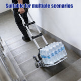 Folding Hand Truck Cart Portable Aluminium Large Capacity