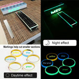 Luminous Fluorescent Night Glow Tape Self Adhesive Safety Sticker