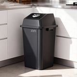 100L Outdoor Garbage Bin Large Capacity Durable Plastic Trash Can
