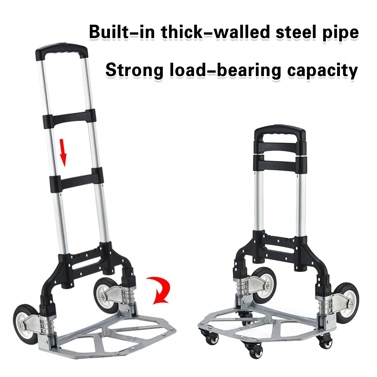 Folding Hand Trolley Cart Heavy Duty Utility Transport Truck