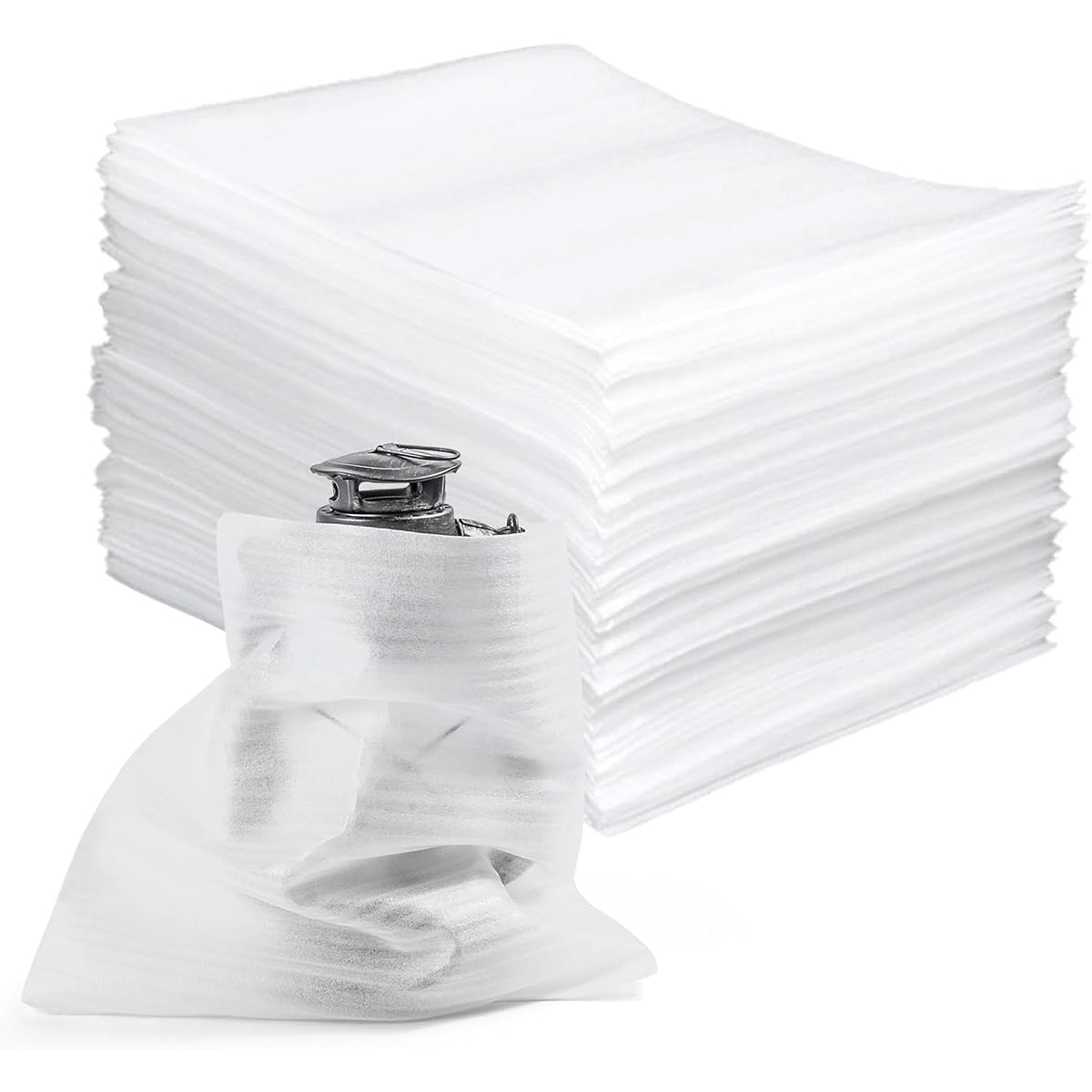 100PCS Pearl Cotton Foam Packaging Bags Shockproof for Fragile Items