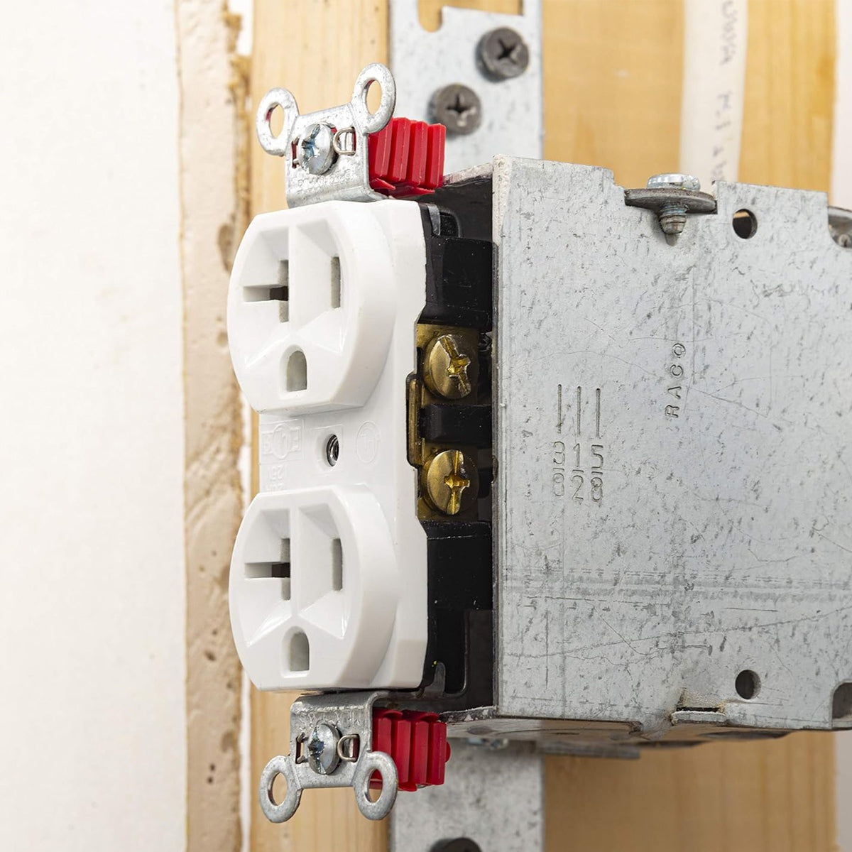 Red Switch & Receptacle Spacers Adjustable Electrical Tool