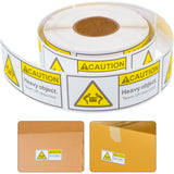 Overweight Warning Label Sticker Roll 500pcs Shipping Alert