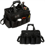 Large Capacity Cleaning Tool Storage Bag Oxford Cloth Organizer for Warehouse Use