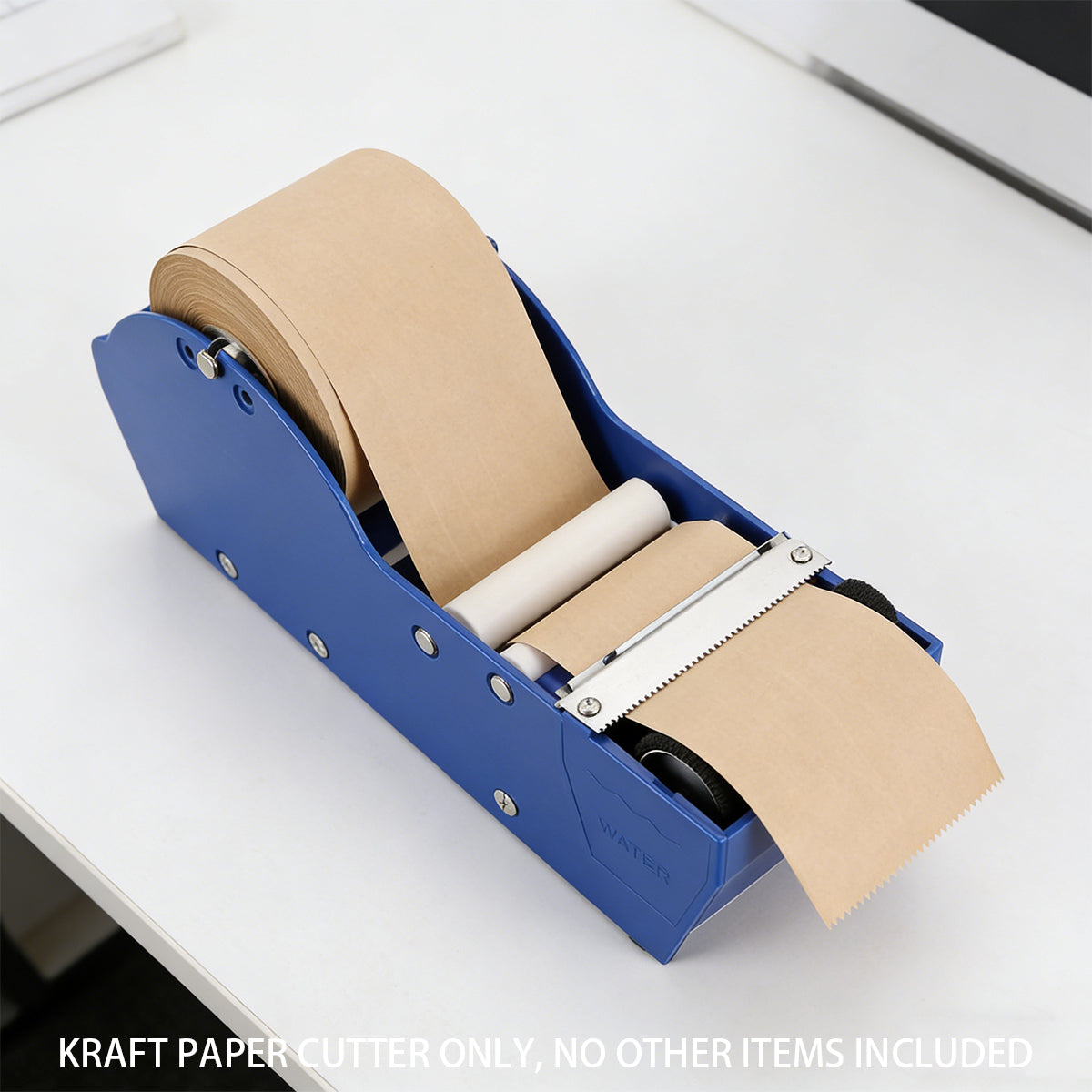 Water Activated Kraft Tape Dispenser Gummed Paper Cutter 30–80mm