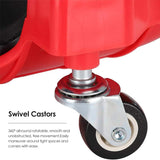 Bricklayer Knee Pad Tool Cart with Rolling Wheels for Construction