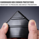 50PCS Cardboard Box Corner Protectors 2 Styles for Warehouse Packaging