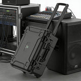 Large Rolling Tool Box Plastic Trolley Case with Wheels Portable