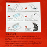 Cockroach Sticky Glue Traps 18pcs / 3 Pack for Pest Control