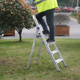 Aluminium Folding Ladder Non Slip 3/4/5 Step Lightweight