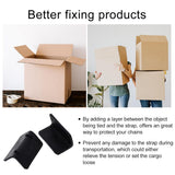 50PCS L-Shaped Packing Buckle Corner Protectors for Warehouse Strapping