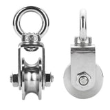 Stainless Steel U-Type Pulley Wheel Lifting Ring for Warehouse Hoist Systems