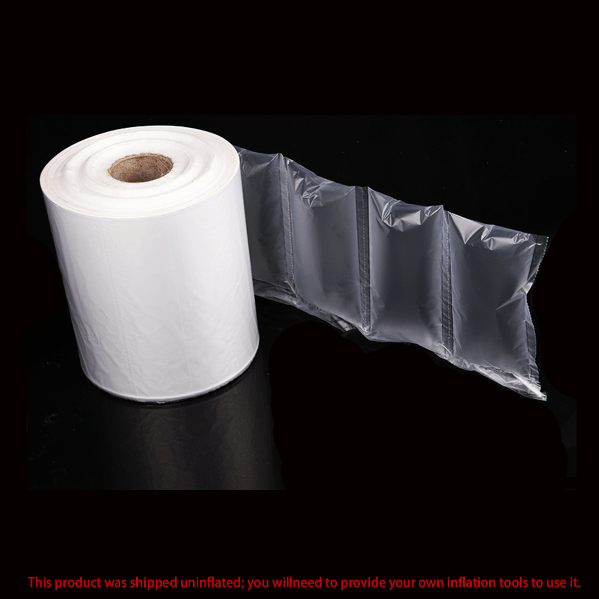 Inflatable Air Column Cushion Roll Shockproof Clear Packaging for Shipping