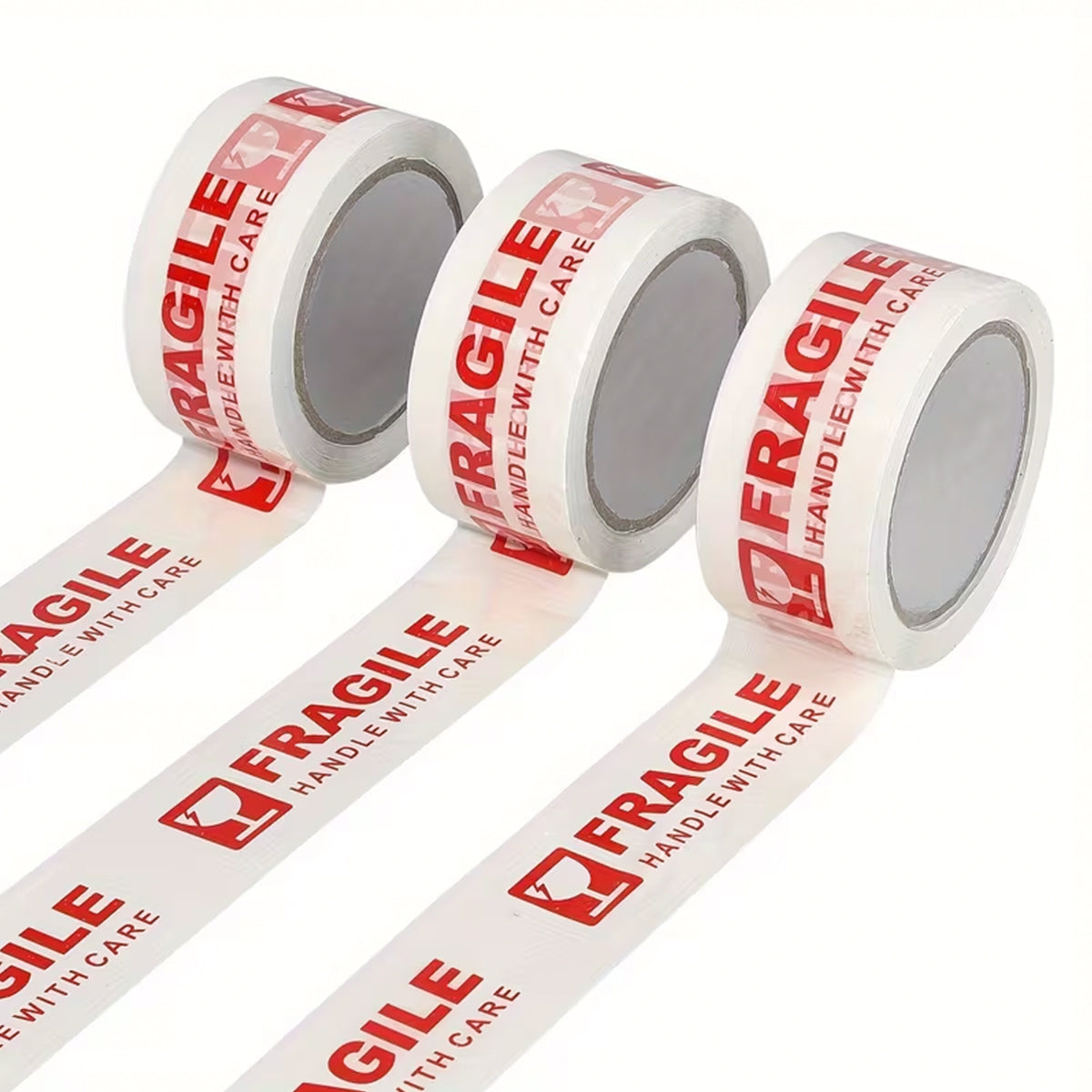 Fragile Warning Tape Handle With Care for Shipping and Packing Boxes