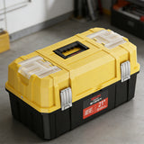 Portable Multi-Layer Tool Storage Box Large Capacity PP Organizer 48cm