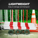 1–2M Telescopic Connecting Rod for Road Cone and Bucket Linking