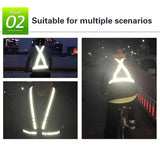 Reflective Shoulder Strap Safety Vest High Visibility for Warehouse Use