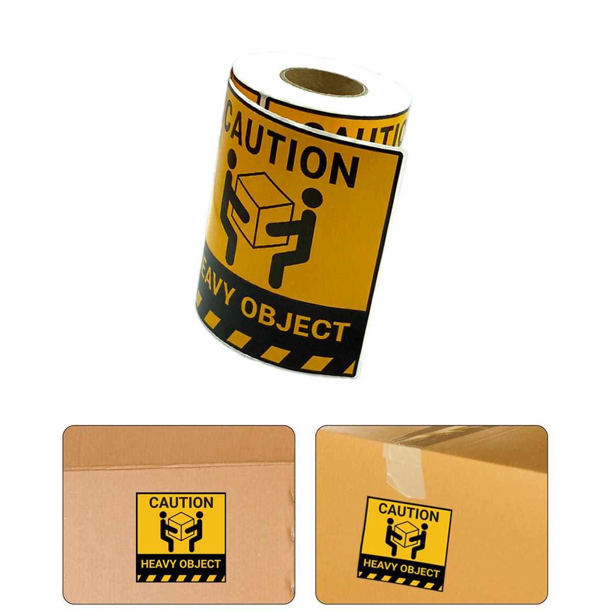 Overweight Freight Warning Labels High Adhesive 300PCS Roll