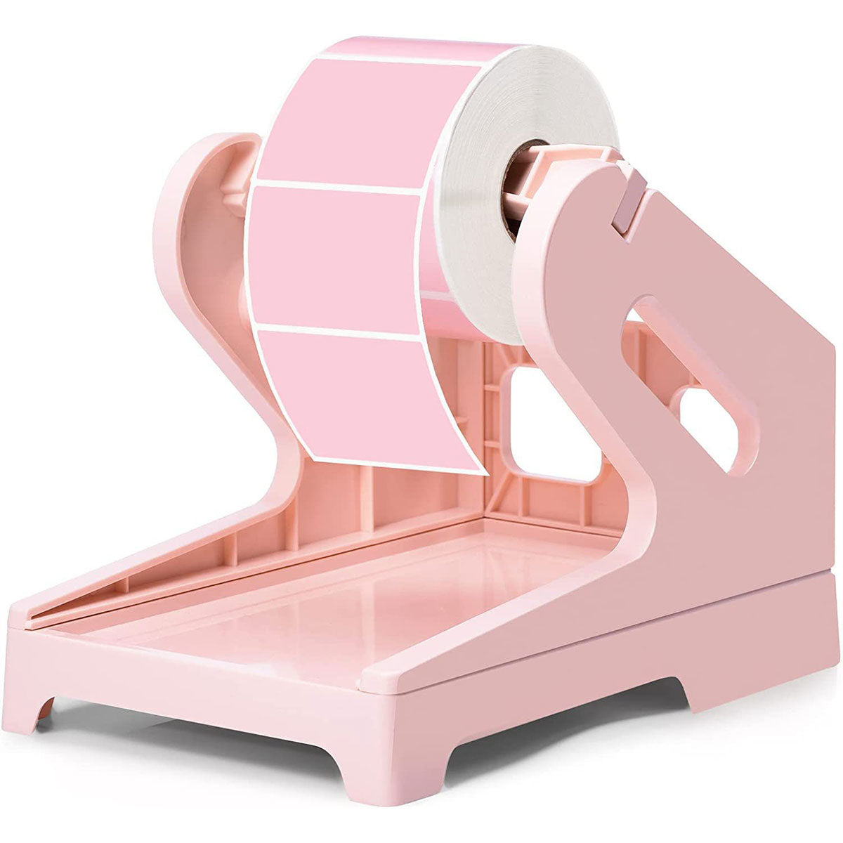 Pink Label Paper Holder Organizer Stand for Desk and Shelf Storage