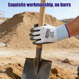 N518 Nitrile Coated Work Gloves Non Slip Safety Labor Gloves 20Pairs