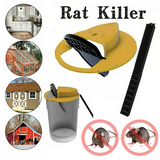 Flip N Slide Bucket Lid Mouse Rat Trap With Ladder Mousetrap Catcher