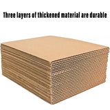 50PCS Corrugated Cardboard Sheets Carton Spacer Pads for Warehouse Packing