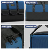 Multifunctional Handheld Tool Bag with Large Capacity & Wear-Resistant Base